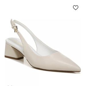 Franco sarto Racer Slingback Pumps in beige Putty Leather